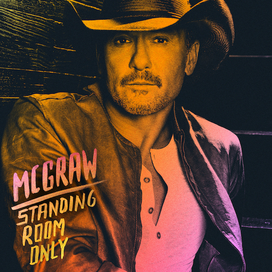 Tim McGraw Standing Room Only cover artwork