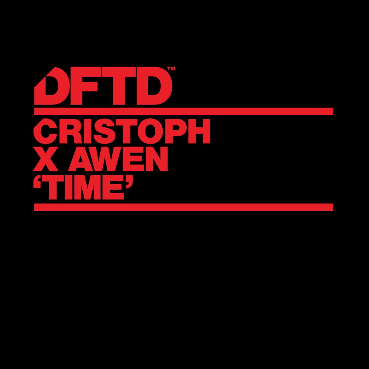 Cristoph & AWEN — Time cover artwork
