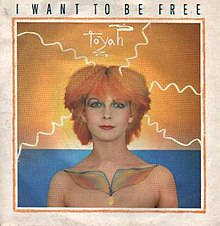 TOYAH — I Want to Be Free cover artwork
