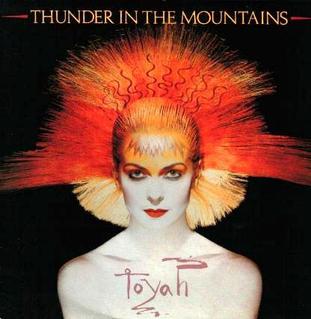 TOYAH Thunder in the Mountains cover artwork