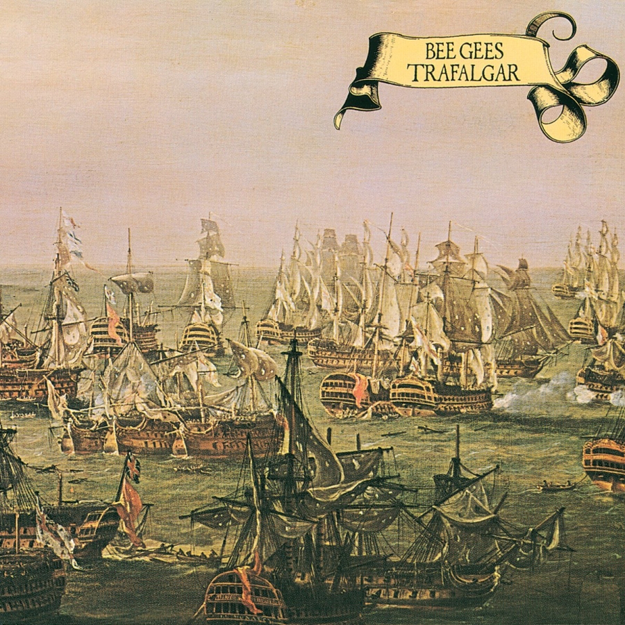 Bee Gees Trafalgar cover artwork