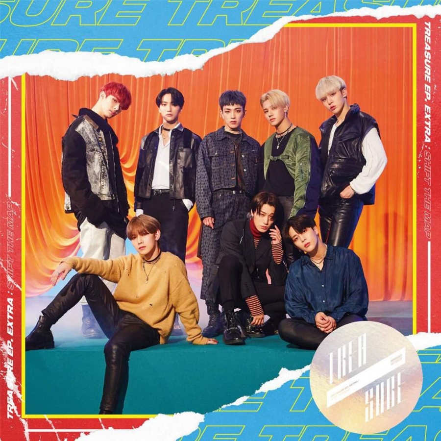 ATEEZ Treasure Ep.Extra: Shift The Map cover artwork