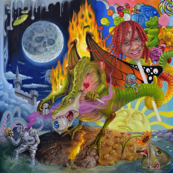 Trippie Redd featuring SoFaygo — MP5 cover artwork