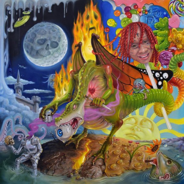 Trippie Redd featuring XXXTENTACION — Danny Phantom cover artwork