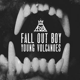 Fall Out Boy — Young Volcanoes cover artwork