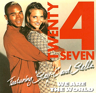 Twenty 4 Seven — We Are The World cover artwork