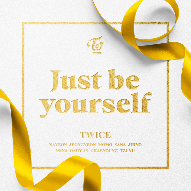 TWICE Just Be Yourself cover artwork