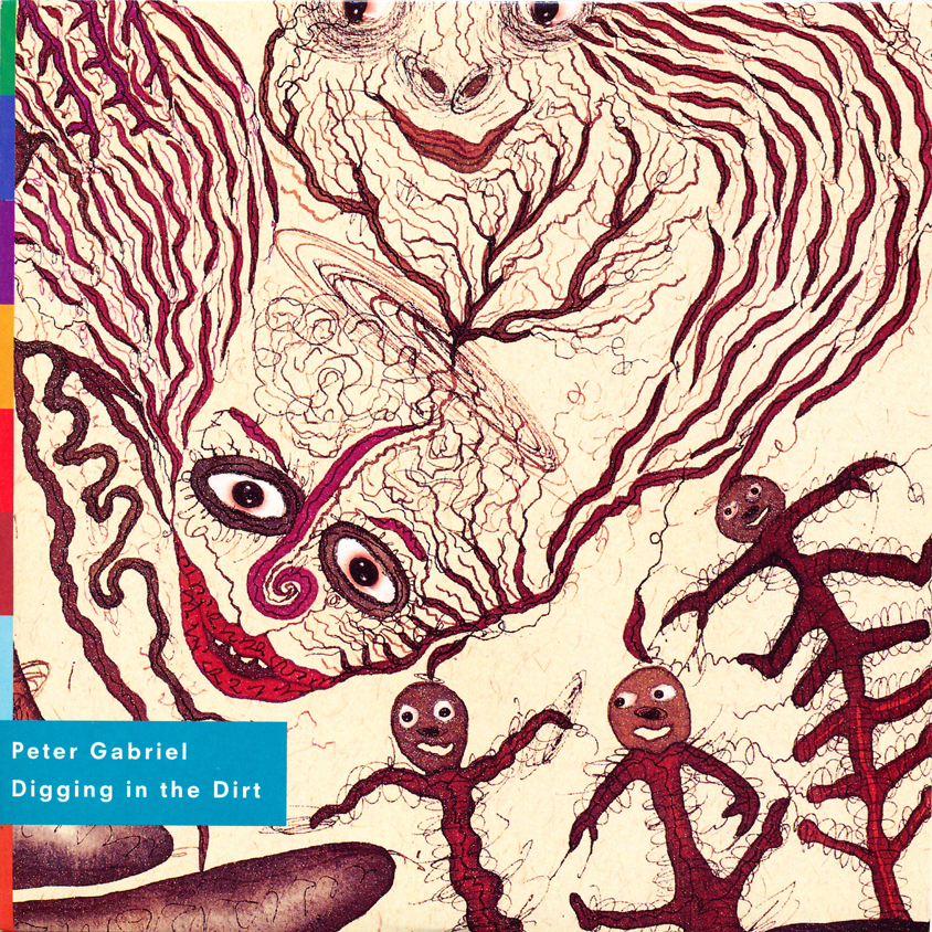 Peter Gabriel — Digging in the Dirt cover artwork