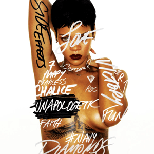 Rihanna — Unapologetic cover artwork