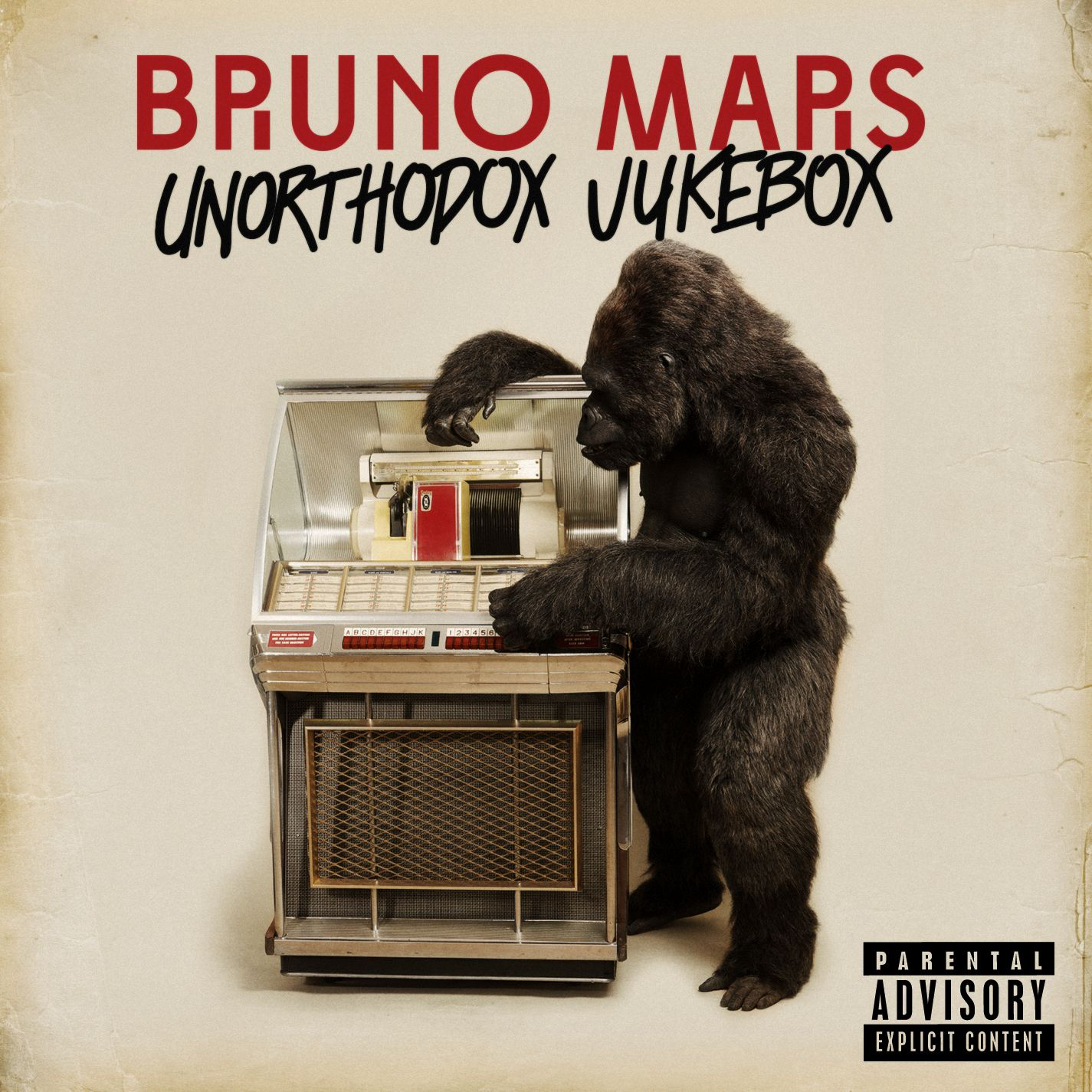Bruno Mars — Unorthodox Jukebox cover artwork