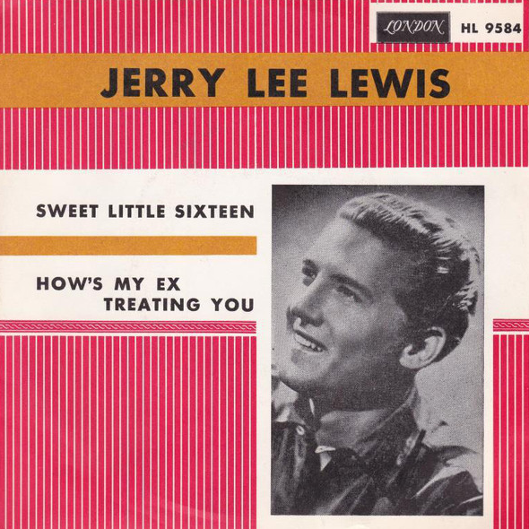 Jerry Lee Lewis — Sweet Little Sixteen cover artwork