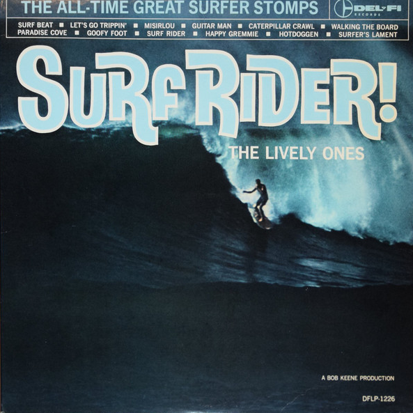 The Lively Ones Surf Rider! cover artwork