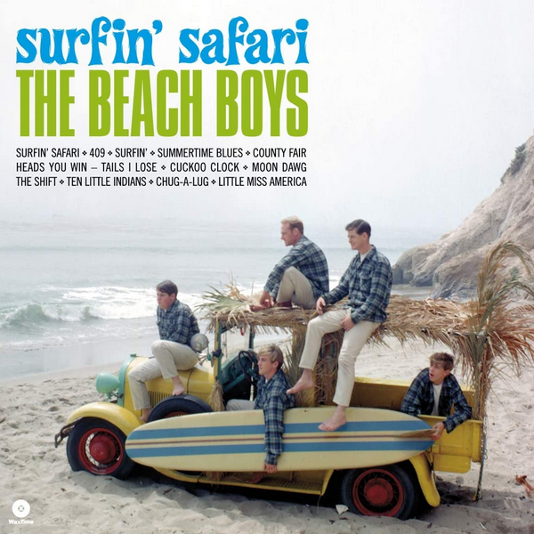 The Beach Boys Surfin&#039; Safari cover artwork