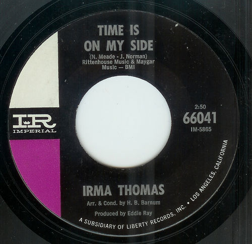Irma Thomas — Time Is on My Side cover artwork