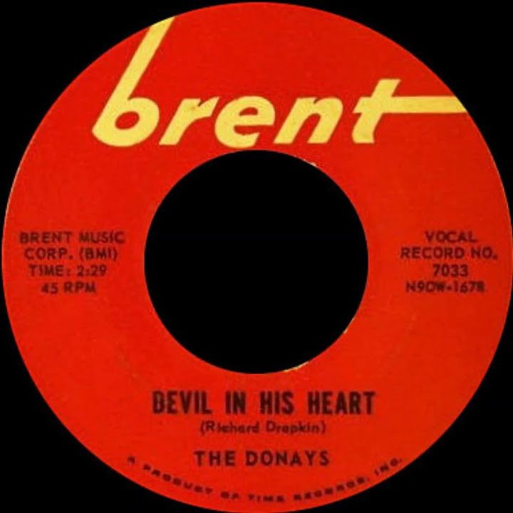 The Donays — Devil in His Heart cover artwork