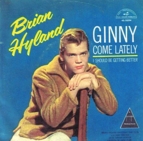 Brian Hyland Ginny Come Lately cover artwork
