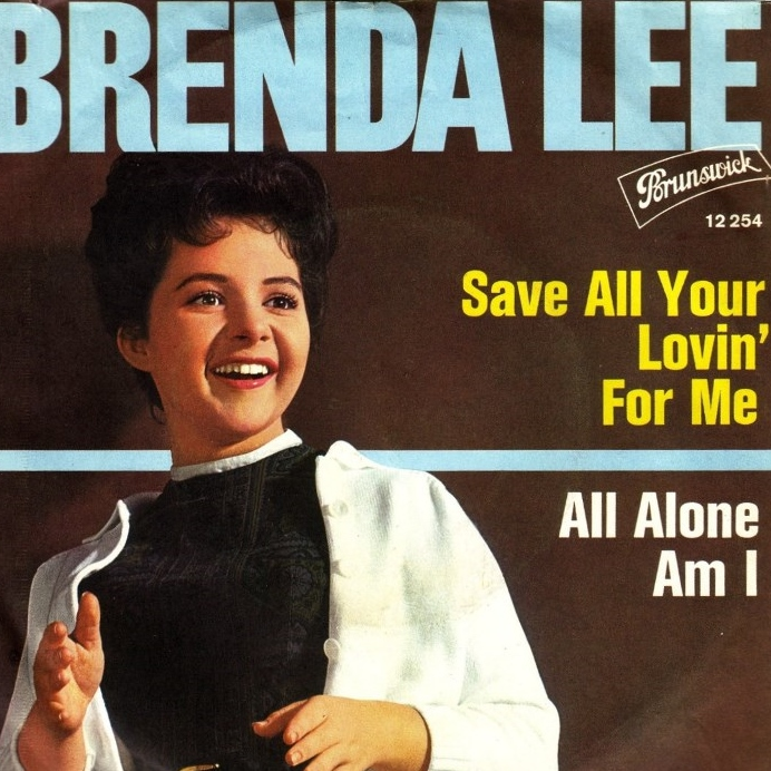 Brenda Lee All Alone Am I cover artwork
