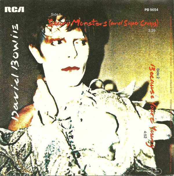 David Bowie — Scary Monsters (And Super Creeps) cover artwork