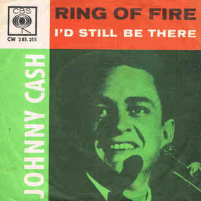 Johnny Cash Ring of Fire cover artwork