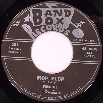 Freddie and the Hitch-Hikers — Mop Flop cover artwork