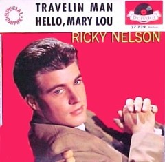 Ricky Nelson Travelin&#039; Man cover artwork