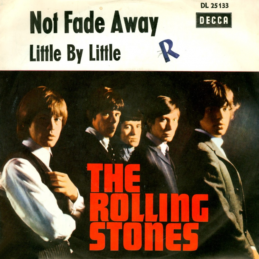 The Rolling Stones Not Fade Away cover artwork