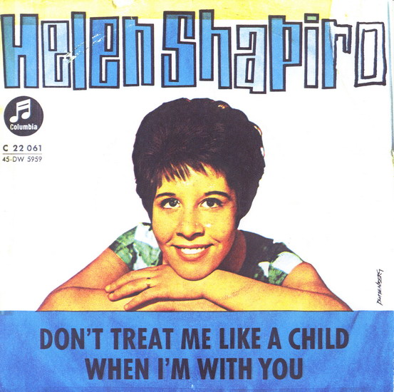 Helen Shapiro — Don&#039;t Treat Me Like a Child cover artwork