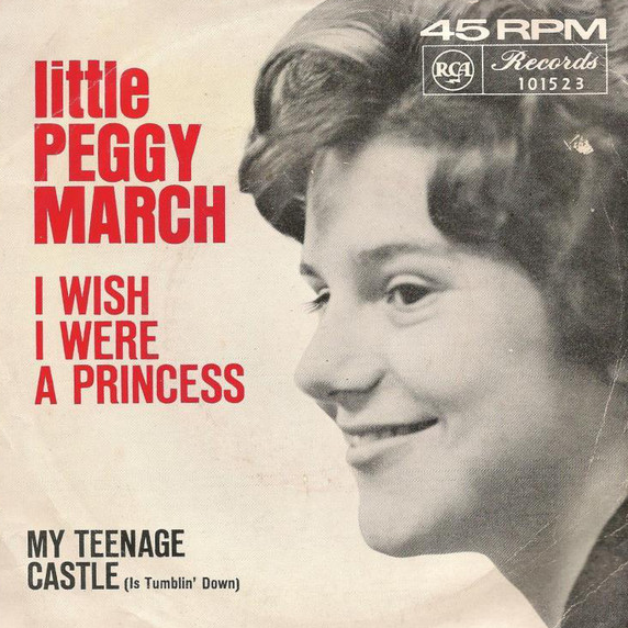 Little Peggy March I Wish I Were a Princess cover artwork