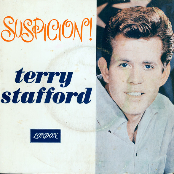Terry Stafford Suspicion! cover artwork
