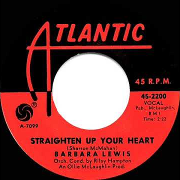 Barbara Lewis — Straighten Up Your Heart cover artwork