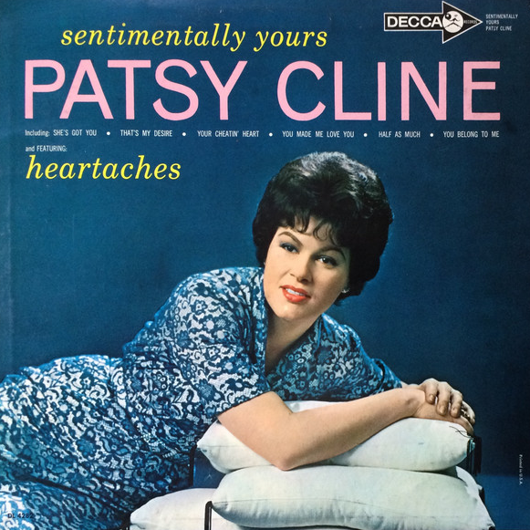 Patsy Cline Sentimentally Yours cover artwork
