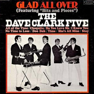 The Dave Clark Five Glad All Over cover artwork