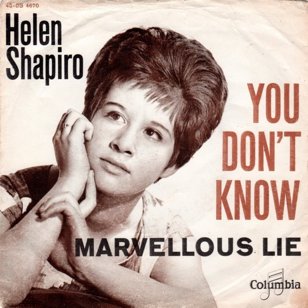 Helen Shapiro — You Don&#039;t Know cover artwork