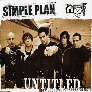 Simple Plan Untitled (How Could This Happen To Me?) cover artwork