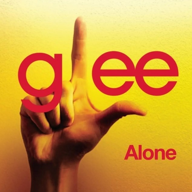 Glee Cast ft. featuring Kristin Chenoweth Alone cover artwork