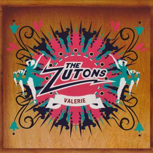 The Zutons — Valerie cover artwork
