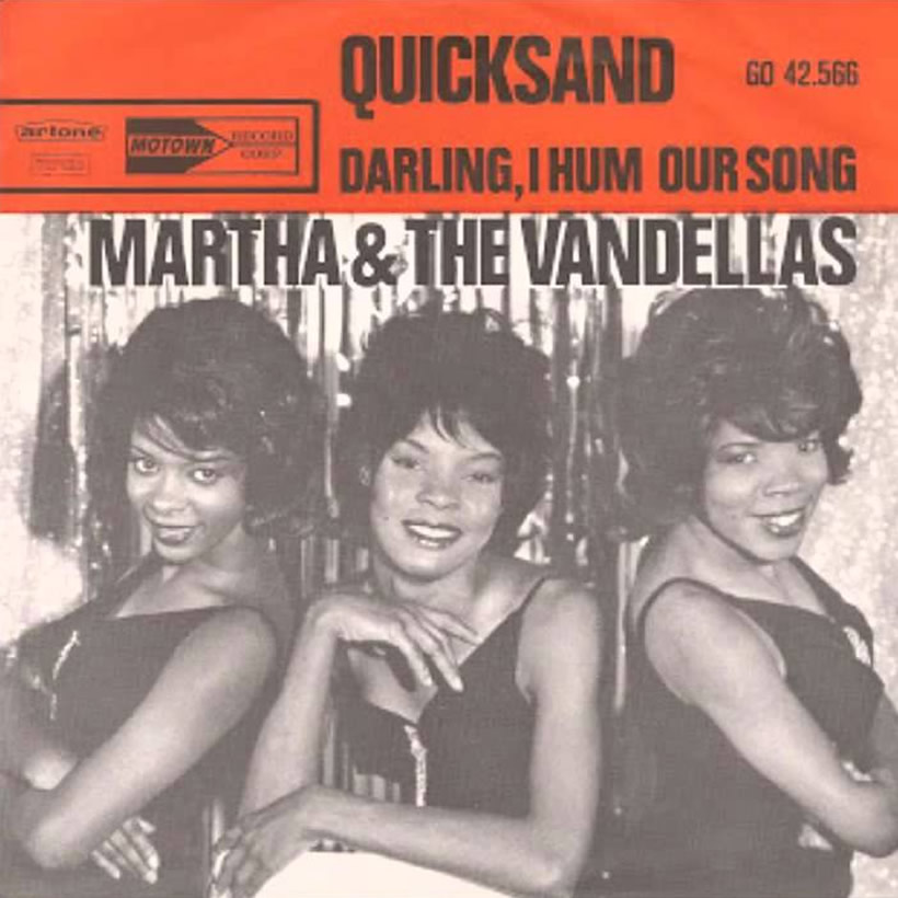 Martha and the Vandellas Quicksand cover artwork