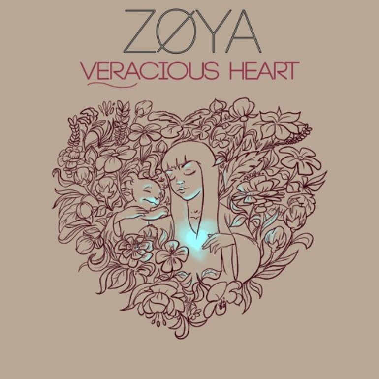 ZØYA Veracious Heart cover artwork