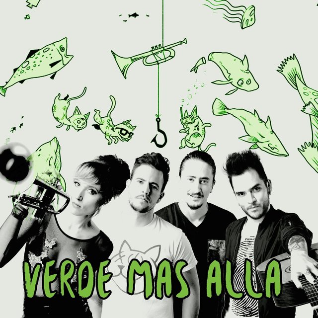 Jenny And The Mexicats Verde Más Allá cover artwork