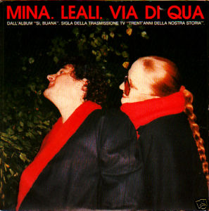 Mina & Fausto Leali Via di Qua cover artwork