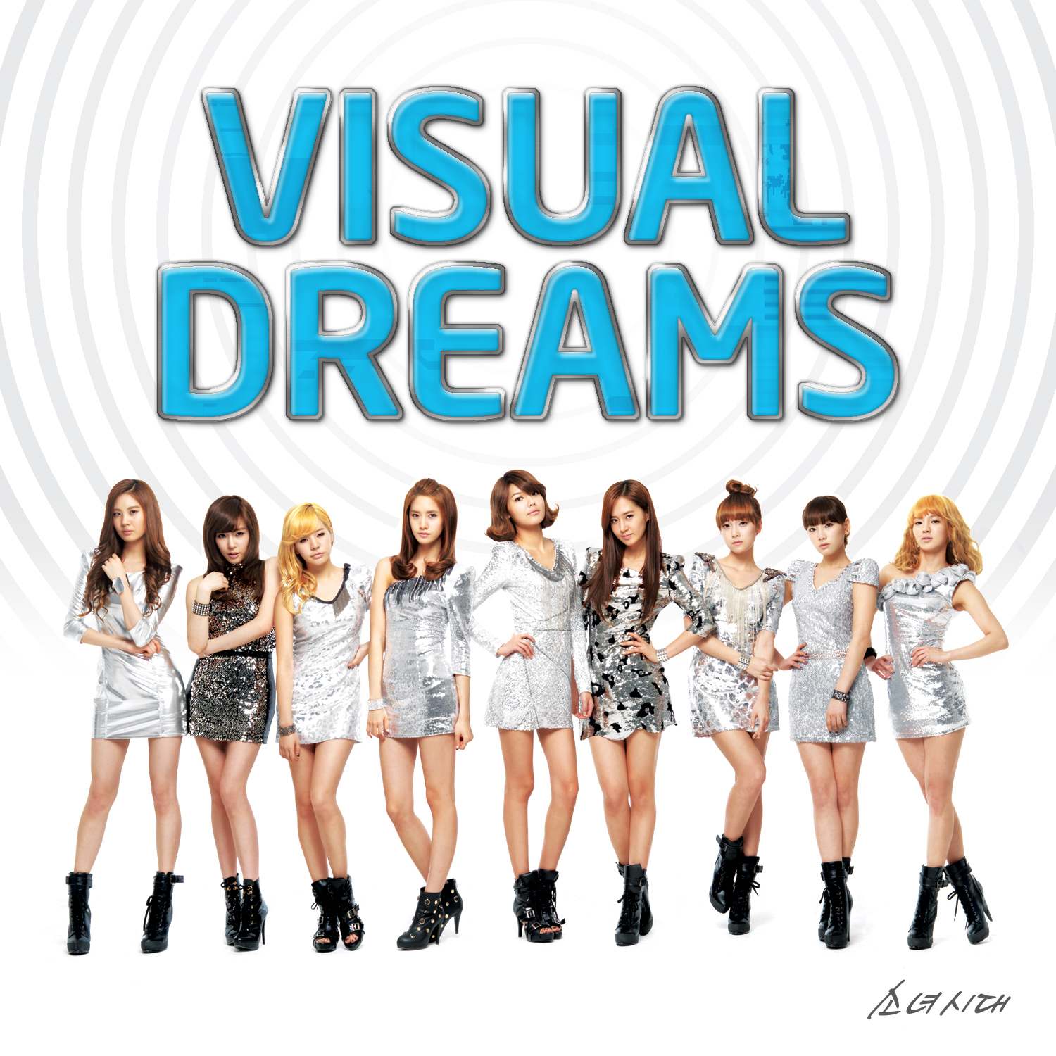 Girls&#039; Generation — Visual Dreams (POP! POP!) cover artwork