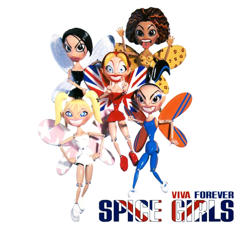 Spice Girls Viva Forever cover artwork