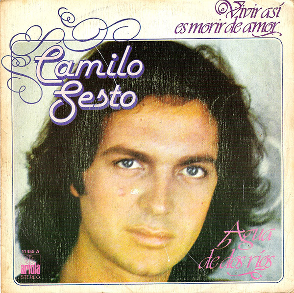Camilo Sesto Vivir Así Es Morir de Amor cover artwork