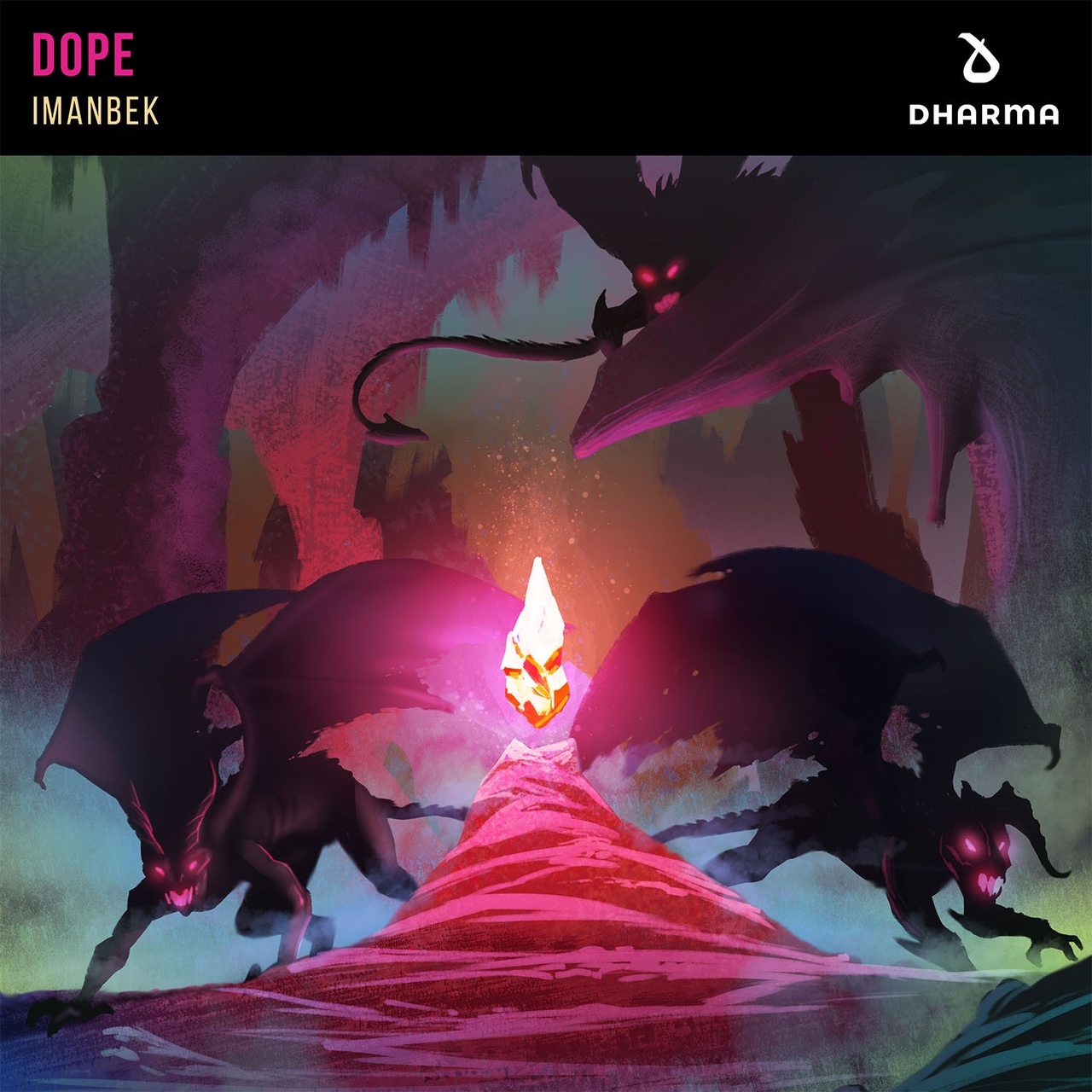 Imanbek — Dope cover artwork