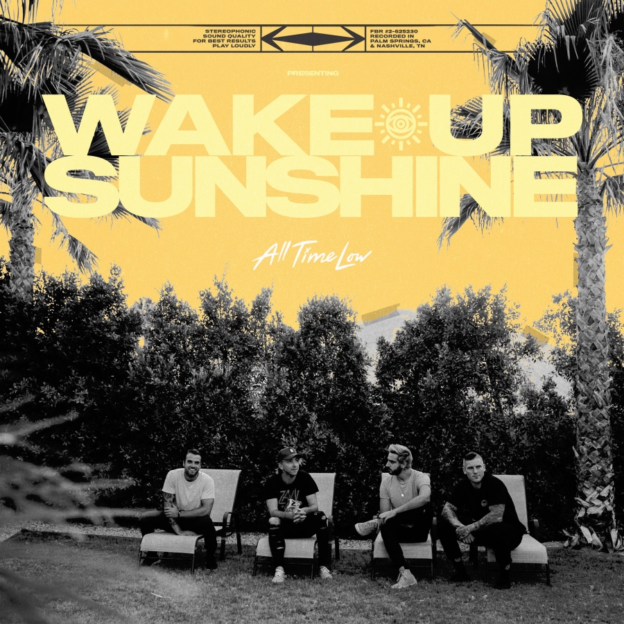 All Time Low Wake Up, Sunshine cover artwork