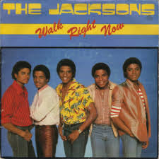 The Jacksons Walk Right Now cover artwork