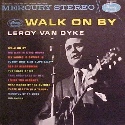 Leroy Van Dyke — Walk on By cover artwork