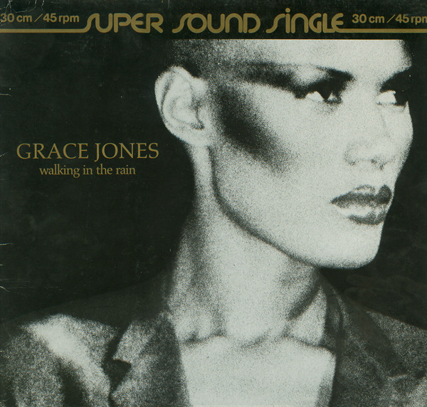 Grace Jones — Walking in the rain cover artwork