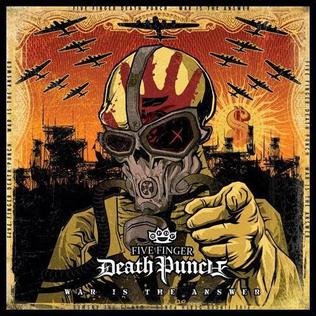 Five Finger Death Punch War is the Answer cover artwork