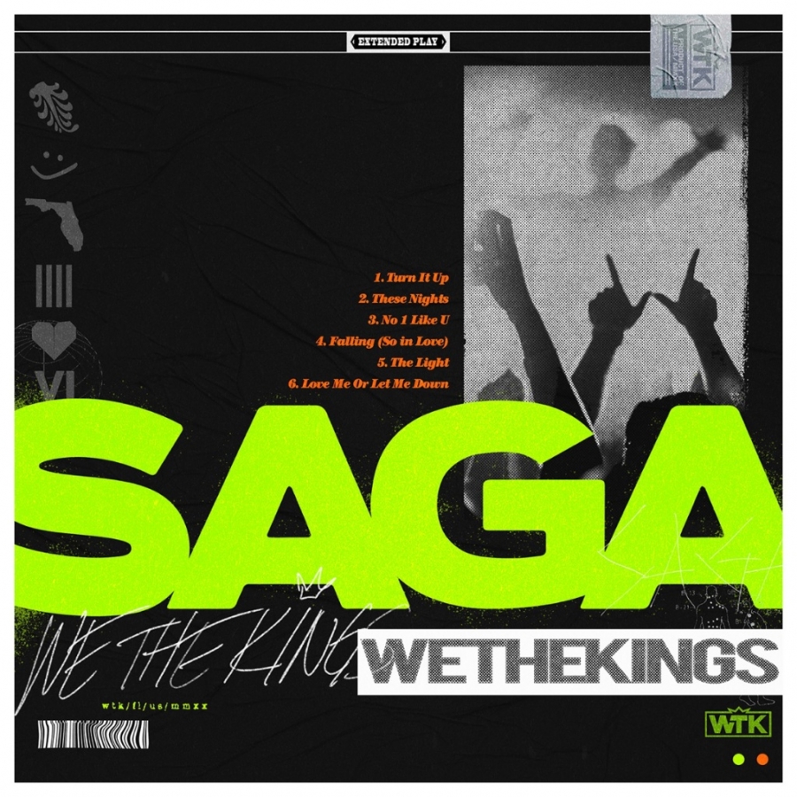 We the Kings Falling (So In Love) cover artwork